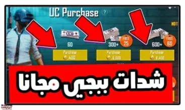 طرق شحن شدات ببجي الكورية 2025 مجاناً ومعرفة أسعار شحنها داخل البلاد