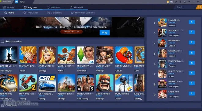 تحميل برنامج محاكى بلوستاك BlueStacks 2025 للكمبيوتر جميع الويندوز مجانا