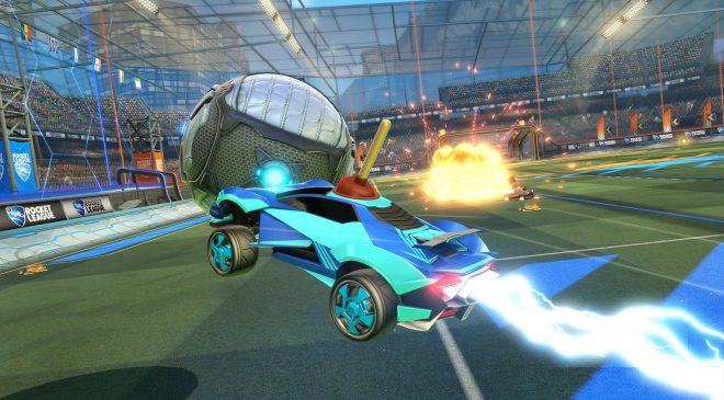 Updated Rocket League v1.63 30 DLCs Offline Unlocker