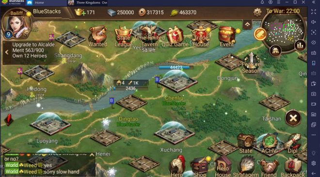 Three Kingdoms Overlord Bluestacks Tips EN 1