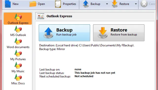 تحميل برنامج نسخ احتياطي تلقائي FBackup 2025 للكمبيوتر كامل مجانا