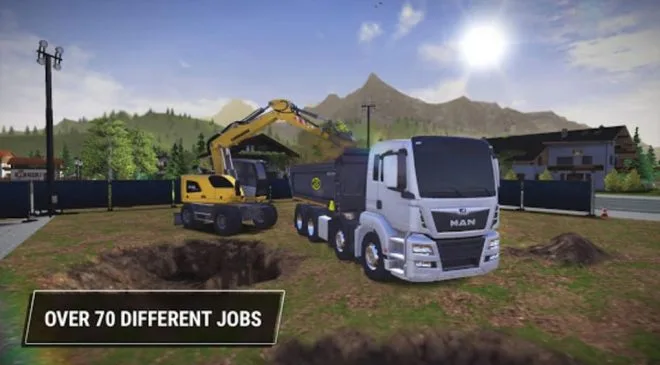 تحميل لعبة محاكاة البناء Construction Simulator 3 مهكرة Apk للاندرويد 2025 اخر اصدار مجانا