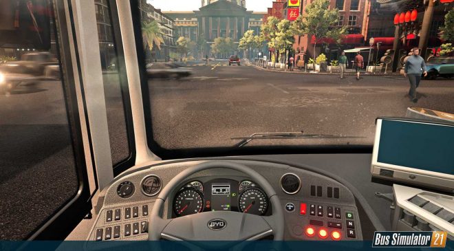 volant bus simulator21