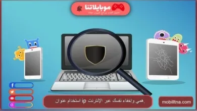 استخدام عنوان ip وهمي وإخفاء نفسك عبر الإنترنت