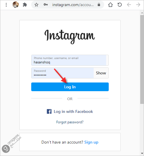 instagram login 1