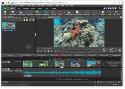 تحميل برنامج VideoPad Video Editor 2026 لتحرير الفيديو وعمل مونتاج فيديو للكمبيوتر مجانا تحميل برنامج VideoPad Video Editor 2026 لتحرير الفيديو وعمل مونتاج فيديو للكمبيوتر مجانا