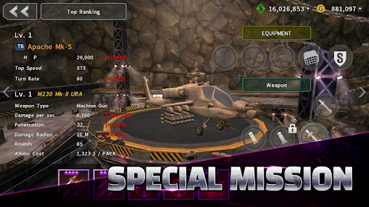 تحميل لعبة Gunship Battle مهكرة Apk للاندرويد 2025 اخر اصدار مجانا