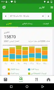 تحميل برنامج حساب السعرات الحرارية للاندرويد 2025 اخر اصدار مجانا