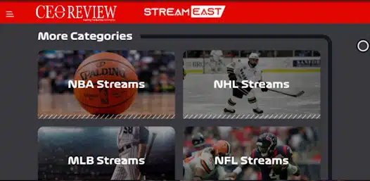 تحميل تطبيق Streameast Apk لمشاهدة المباريات للاندرويد 2025 اخر اصدار مجانا