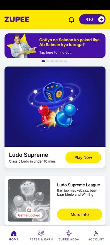 تحميل تطبيق Zupee App Apk للاندرويد 2025 اخر اصدار مجانا