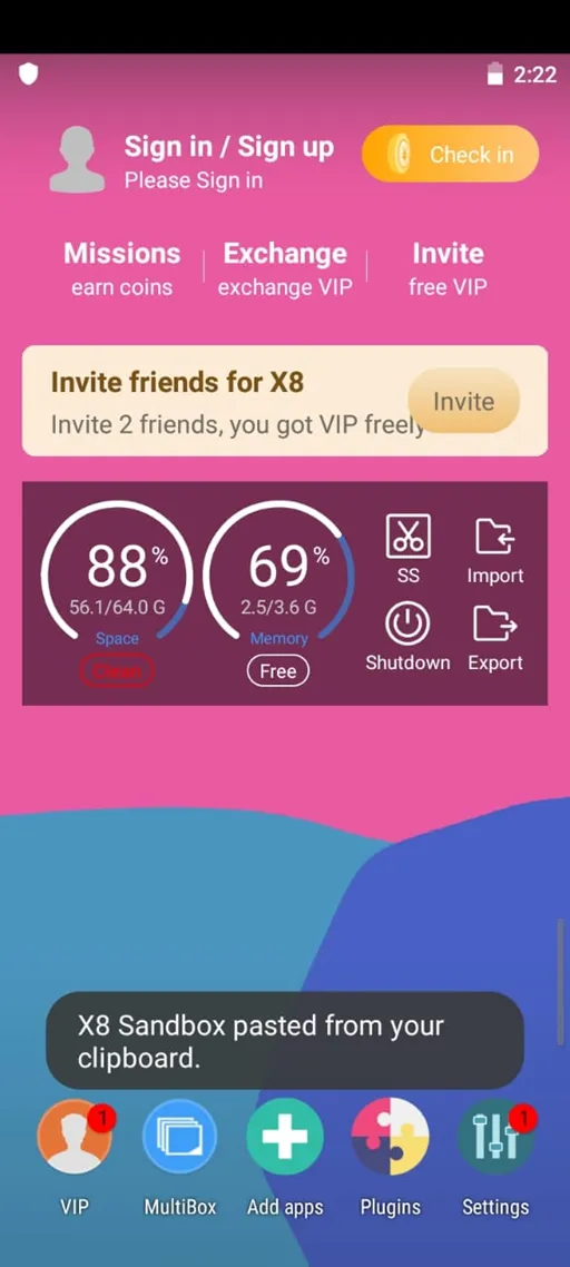تحميل تطبيق X8 Sandbox مهكر Apk للاندرويد 2025 اخر اصدار مجانا