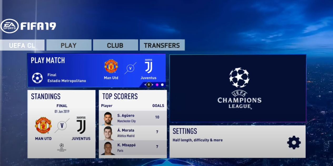 FIFA 19 للاندرويد 1