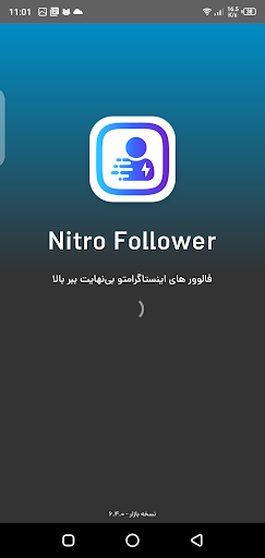 Screenshot of Nitro Follower