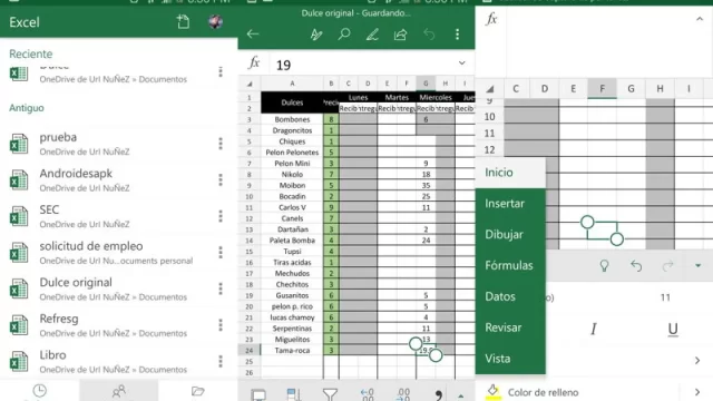 Excel para Android