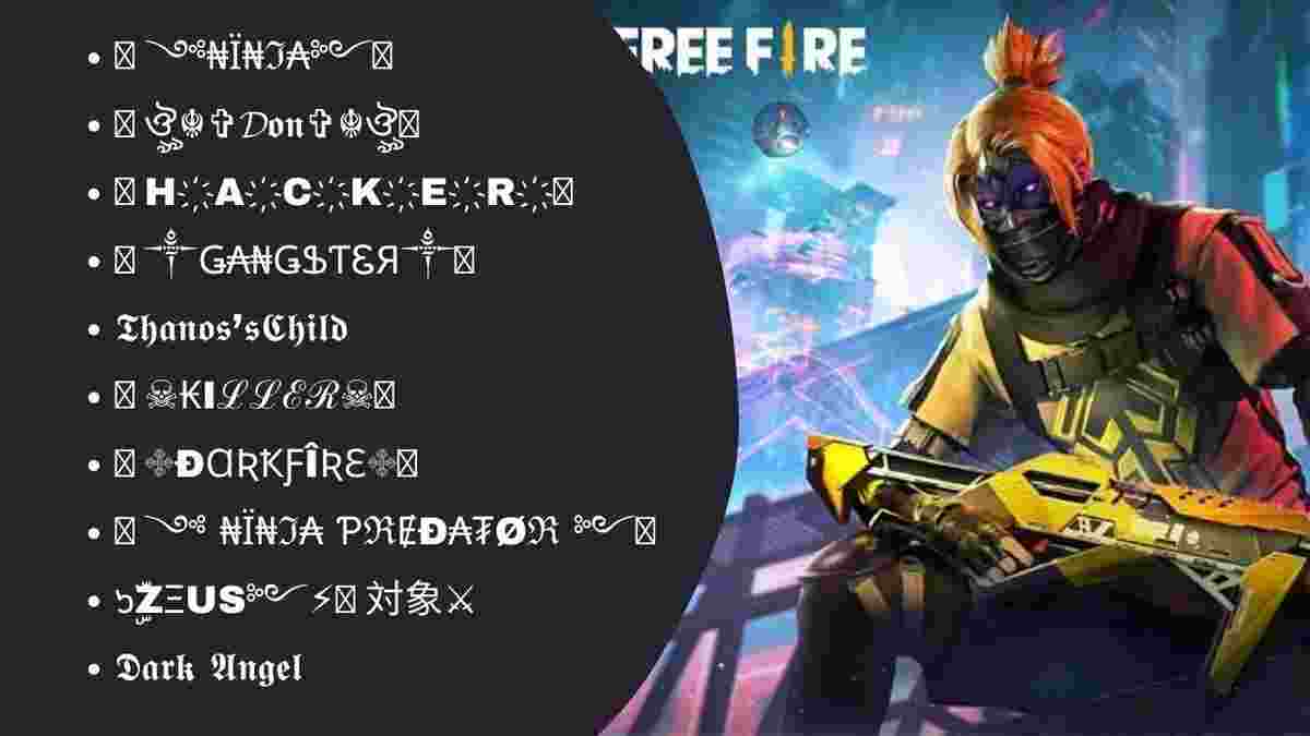 Free Fire name generator