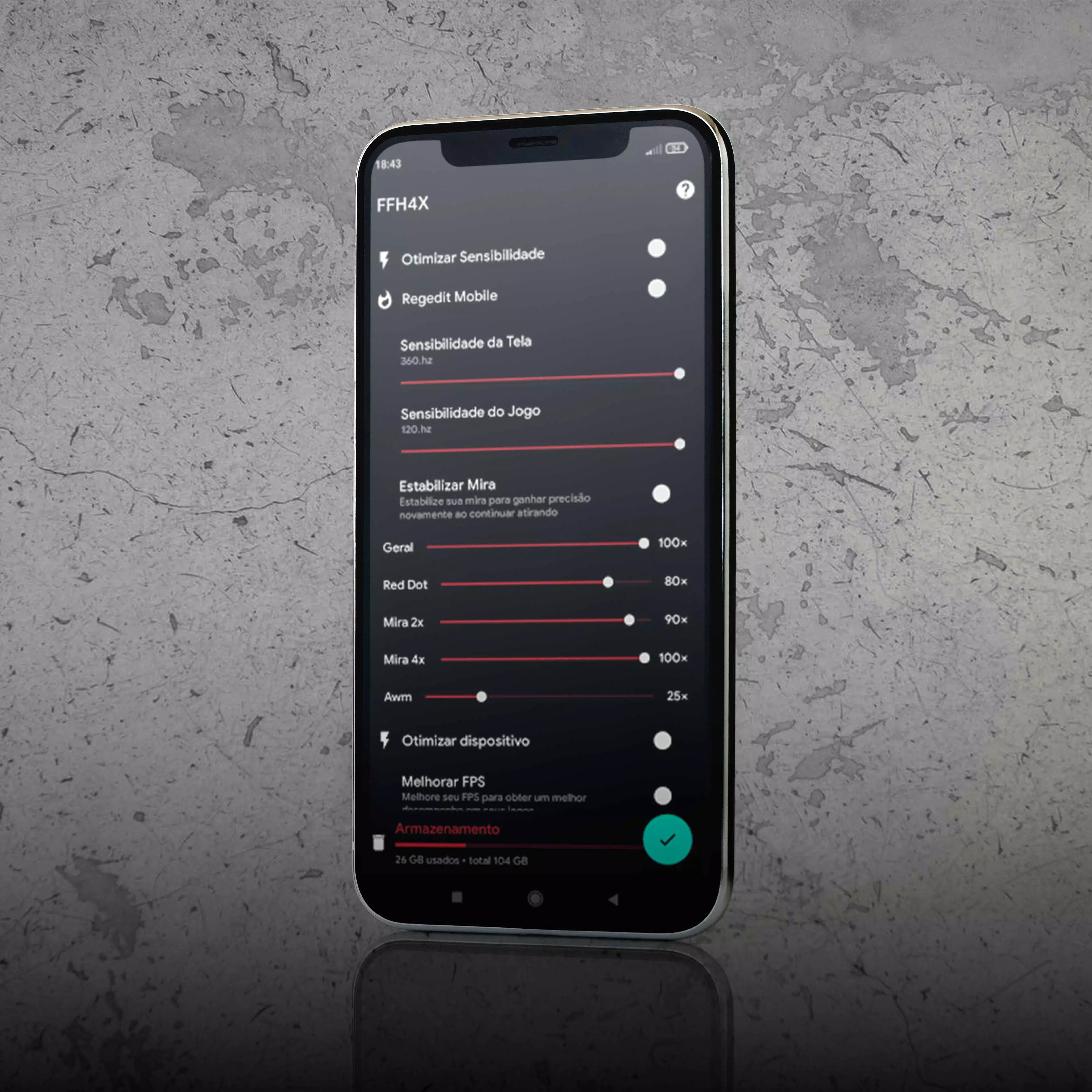 تحميل تطبيق FFH4X Apk تهكير فري فاير للاندرويد 2025 اخر اصدار مجانا