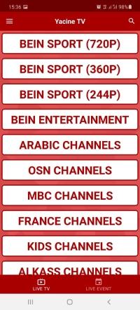 yacine tv app