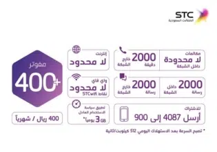 باقات انترنت لا محدود سوا السعودية
