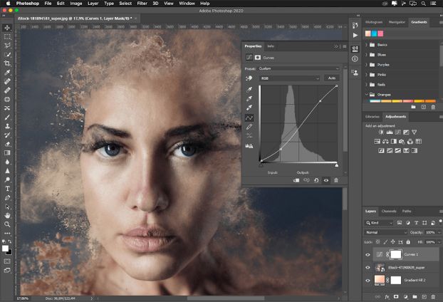 free photoshop interface