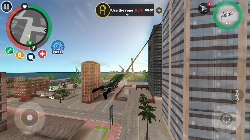 تحميل لعبة Rope Hero مهكرة Apk للاندرويد 2025 اخر اصدار مجانا