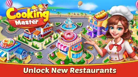 تحميل لعبة Cooking Master مهكرة Apk للاندرويد 2025 اخر اصدار مجانا