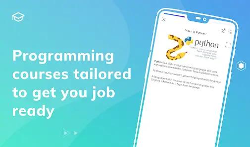 تحميل تطبيق Learn Python مهكر تعلم برمجة بايثون للاندرويد 2025 اخر اصدار مجانا