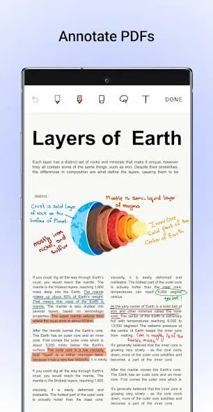 تحميل تطبيق Noteshelf مهكر Apk لكتابة الملاحظات للاندرويد 2025 اخر اصدار مجانا