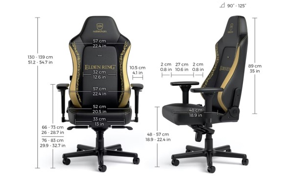 NBL HRO PU ERE noblechairs hero pu leather gaming chair elden ring edition ft11