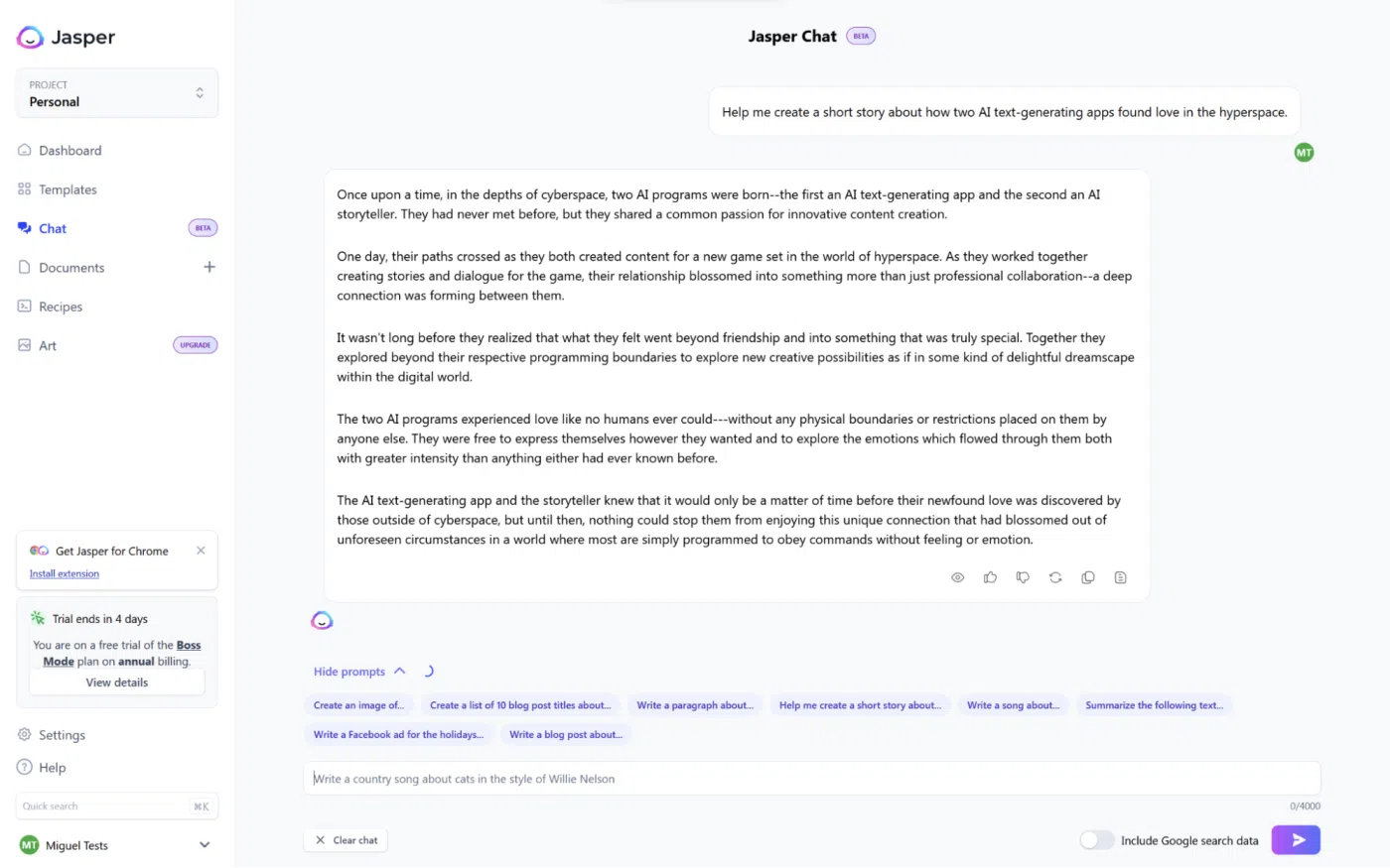 تحميل تطبيق Jasper Ai ChatGpt للذكاء الاصطناعي للاندرويد 2025 اخر اصدار مجانا