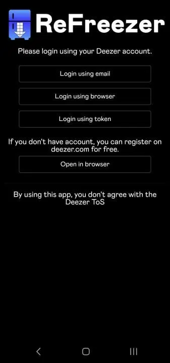 تحميل تطبيق ReFreezer Premium مهكر Apk للاندرويد 2025 اخر اصدار مجانا
