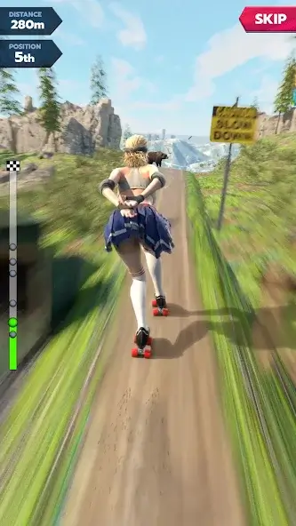 تحميل لعبة Downhill Race League مهكرة Apk للاندرويد 2025 اخر اصدار مجانا