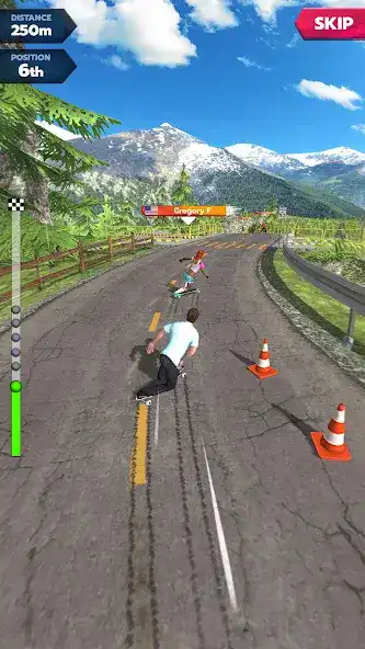 تحميل لعبة Downhill Race League مهكرة Apk للاندرويد 2025 اخر اصدار مجانا