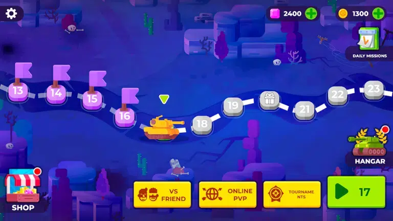 تحميل لعبة Tank Stars مهكرة Apk للاندرويد 2025 اخر اصدار مجانا