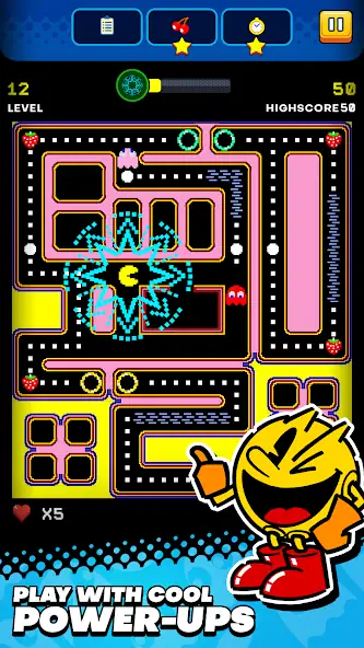 تحميل لعبة باك مان PAC-MAN مهكرة Apk للاندرويد 2025 اخر اصدار مجانا