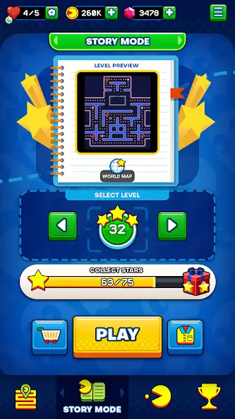 تحميل لعبة باك مان PAC-MAN مهكرة Apk للاندرويد 2025 اخر اصدار مجانا