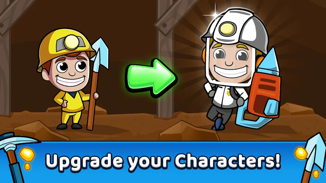 تحميل لعبة Idle Miner Tycoon مهكرة Apk للاندرويد 2025 اخر اصدار مجانا