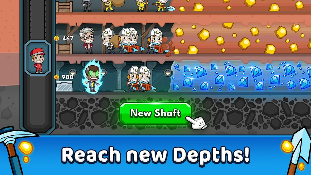 تحميل لعبة Idle Miner Tycoon مهكرة Apk للاندرويد 2025 اخر اصدار مجانا