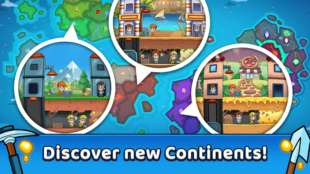 تحميل لعبة Idle Miner Tycoon مهكرة Apk للاندرويد 2025 اخر اصدار مجانا