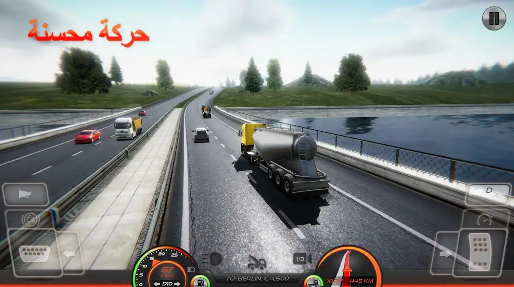 تحميل لعبة Euro Truck Simulator 2 مهكرة Apk للاندرويد 2025 اخر اصدار مجانا