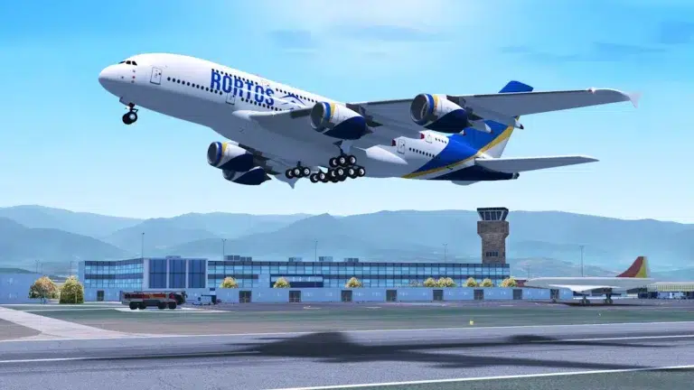 تحميل لعبة RFS Real Flight Simulator مهكرة Apk للاندرويد 2025 اخر اصدار مجانا