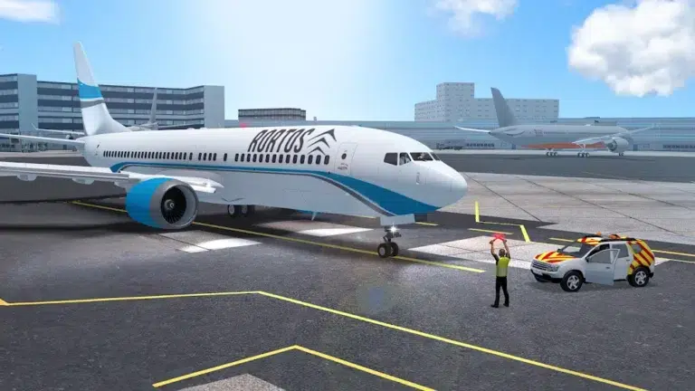 تحميل لعبة RFS Real Flight Simulator مهكرة Apk للاندرويد 2025 اخر اصدار مجانا