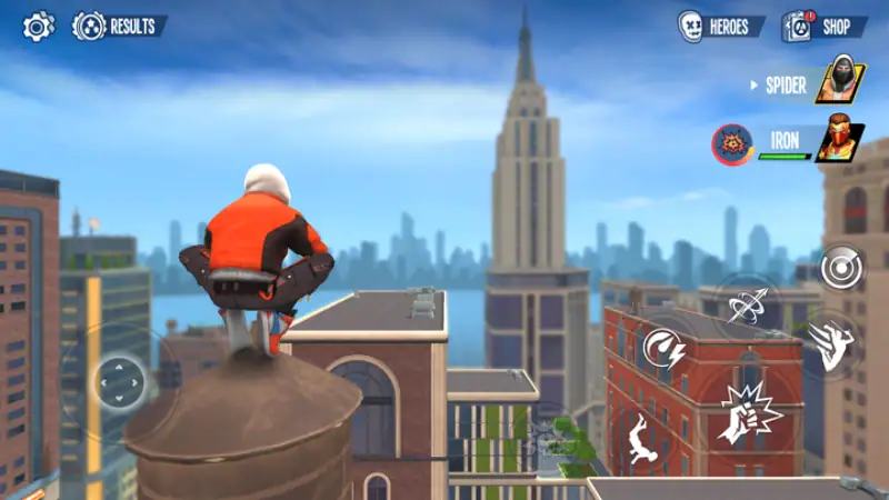 تحميل لعبة سبايدر فايتر Spider Fighter 3 مهكرة Apk للاندرويد 2025 اخر اصدار مجانا