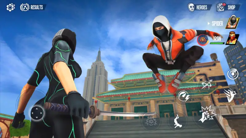 تحميل لعبة سبايدر فايتر Spider Fighter 3 مهكرة Apk للاندرويد 2025 اخر اصدار مجانا