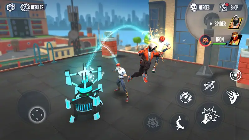 تحميل لعبة سبايدر فايتر Spider Fighter 3 مهكرة Apk للاندرويد 2025 اخر اصدار مجانا