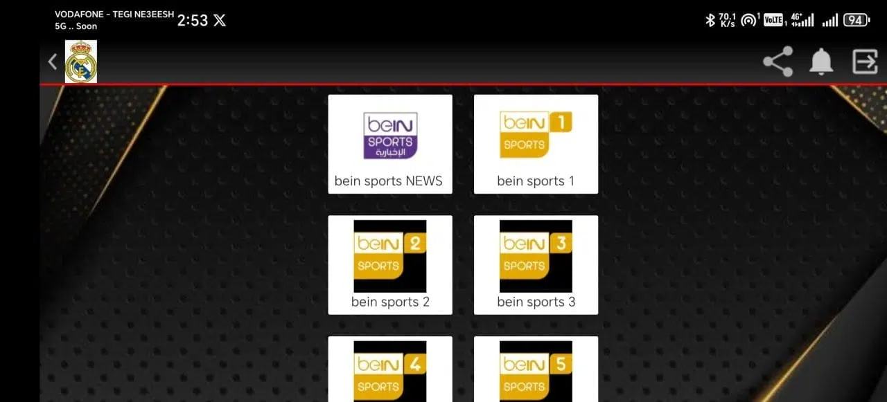 تحميل تطبيق ريال مدريد Real Madrid Tv مهكر Apk بث مباشر المباريات والقنوات للاندرويد 2025 اخر اصدار مجانا