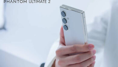 tecno phantom ultimate 2 folded