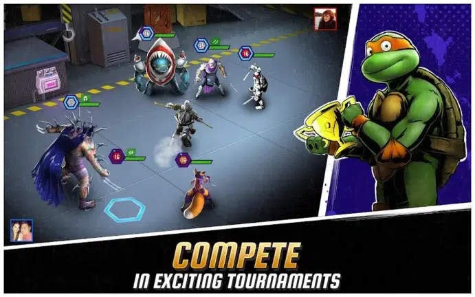 تحميل لعبة Ninja Turtles Legends مهكرة Apk للاندرويد 2025 اخر اصدار مجانا