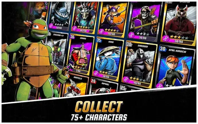 تحميل لعبة Ninja Turtles Legends مهكرة Apk للاندرويد 2025 اخر اصدار مجانا