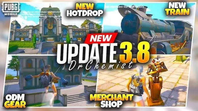3.8 PUBG Mobile Update