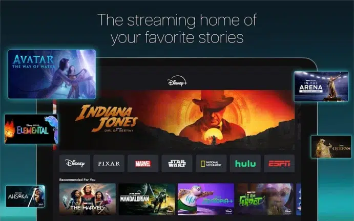 تحميل تطبيق ديزني بلس Disney+ مهكر Apk للاندرويد 2025 اخر اصدار مجانا